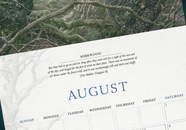 Zwei Tolkien Kalender für 2020