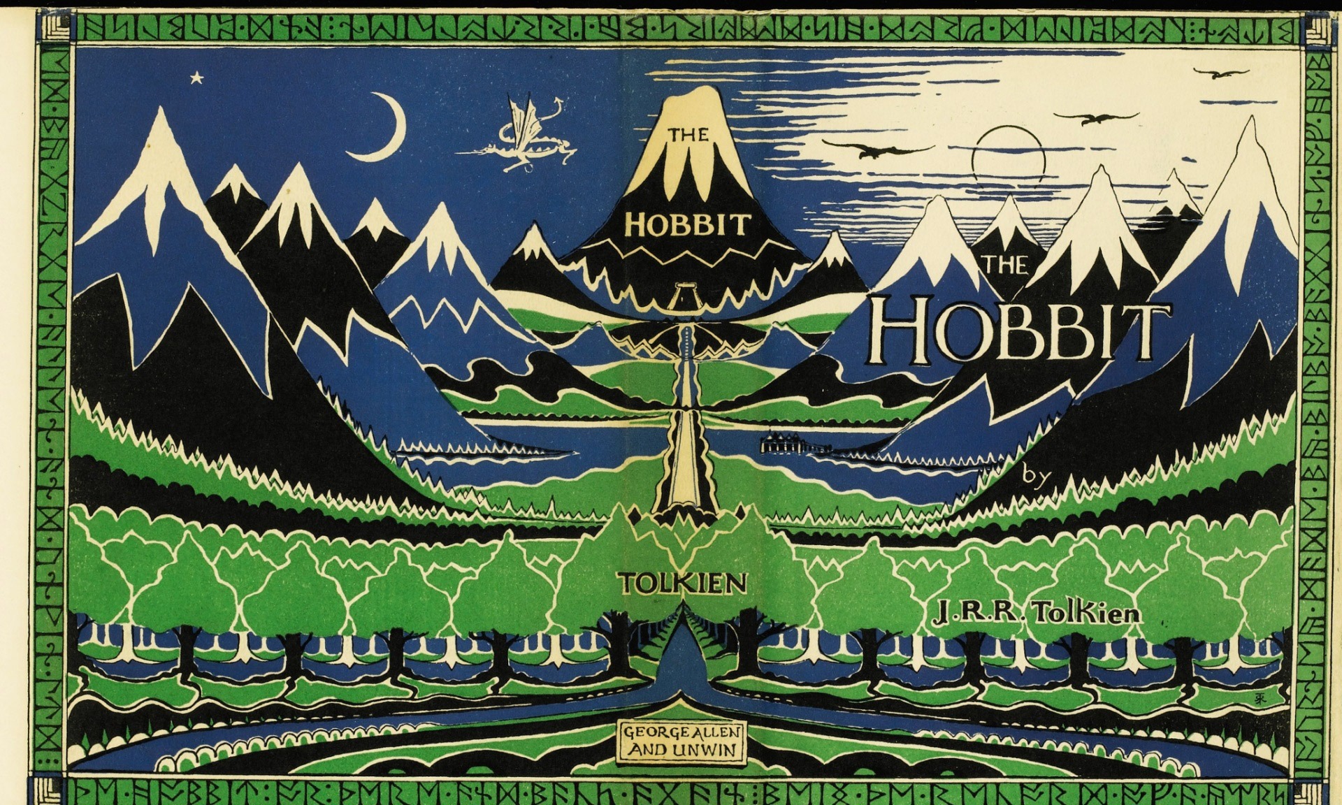 Hobbit_Cover_Erstausgabe