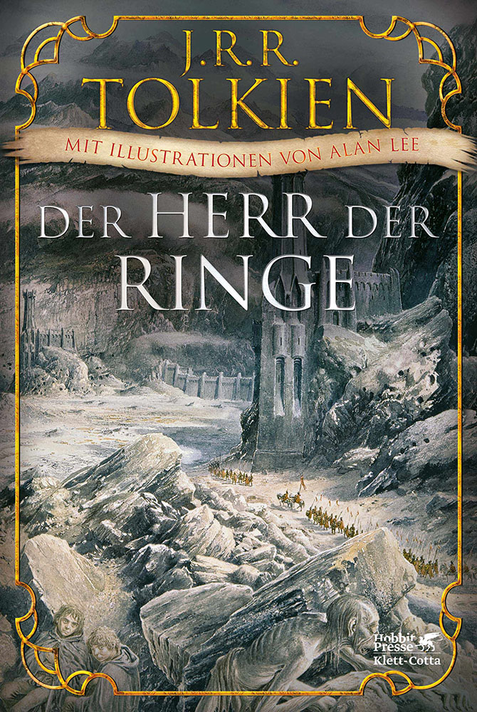 J.R.R. Tolkien - Der Herr der Ringe Illustriert Cover