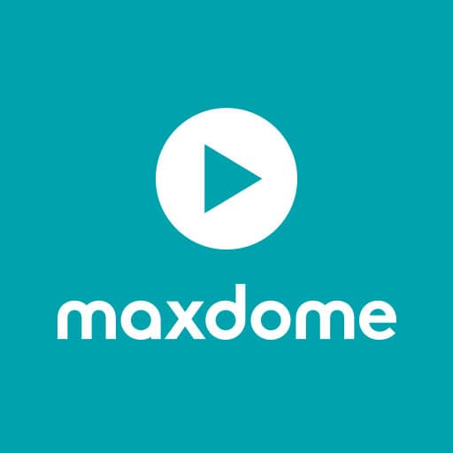 Logo Maxdome - quadratisch
