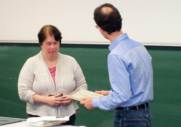 Der Ehrendoktor 2015 wurde vergeben.